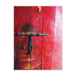 Red Mexican Door Post Cards