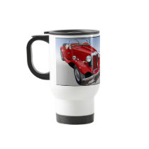 Red MG TD mugs