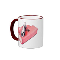 Red Mini Sketchbook Mug mugs