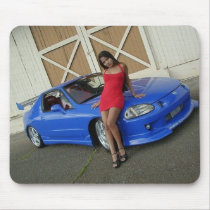 red mini skirt pad mousepads