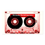 Red Mixtape business cards