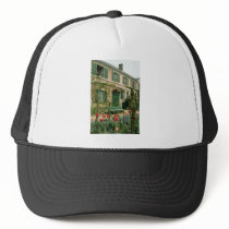 Red Monet's house and garden, Giverny, northern Fr Trucker Hats
