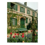 Red Monet's house and garden, Giverny, northern Fr Post Card