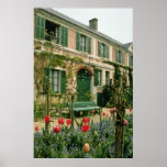 Red Monet's house and garden, Giverny, northern Fr Print