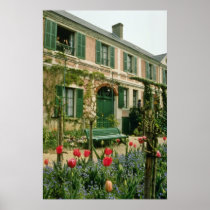 Red Monet's house and garden, Giverny, northern Fr posters