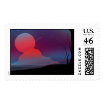 Red Moon (big stamp) stamps