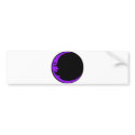 Red Moon Purple Moon Green Moon White Laughing Man bumper stickers