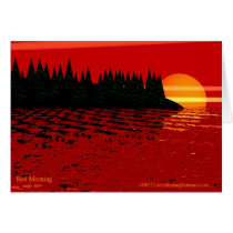 Red Morning (card)