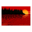 Red Morning (print) by Derethman Red Morning (print)