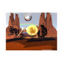 Red Mountain Poster posters by uniangel Red Mountain Poster posters