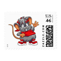 Red Mouse postage by Fany001 Red Mouse postage