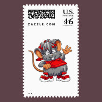 Red Mouse - Stamp stamps