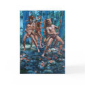 Red Mudmen cards by louiseanndonahue Red Mudmen cards