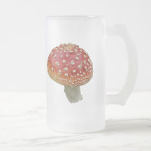 Red mushroom mug