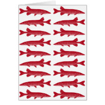 Red Muskie Cards