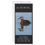 Red-necked Grebe Custom Rack Card