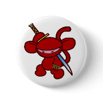 Red Ninja Claw-No Words buttons by OmanLegend Red Ninja Claw-No Words buttons