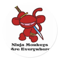 Red Ninja Claw stickers by OmanLegend Red Ninja Claw stickers