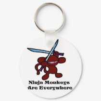 Red Ninja Overhead keychains by OmanLegend Red Ninja Overhead keychains