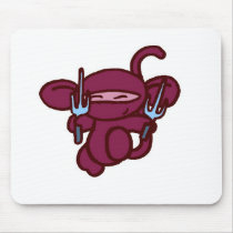 Red Ninja Sai-No Words mousepads by OmanLegend Red Ninja Sai-No Words mousepads