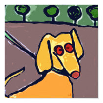 RED NOSE LABRADOR LEASH posters
