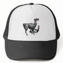 Red Nosed Llamas hats
