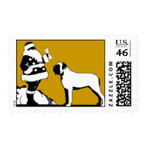 Red-Nosed Mastiff Postage postage