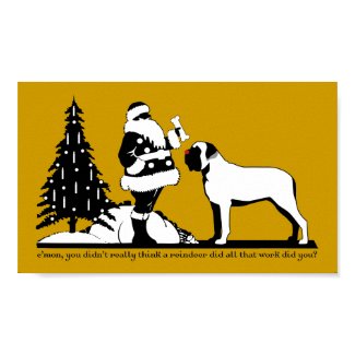 Red-Nosed Mastiff Poster print