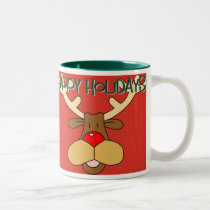Red Nosed Reindeer mugs