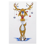 Red Nosed Reindeer Stationery