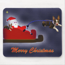 Red-Nosed Rider Mousepad