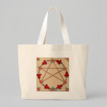Red Oak Leaf Pentacle bags