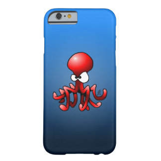 Red octopus barely there iPhone 6 case