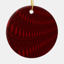 Red Octopus Tentacles Ornament