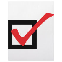 red OK icon Letterhead Design