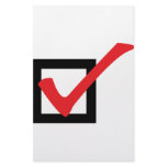 red OK icon Stationery Paper