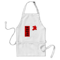 Red On You Apron by The_Pop_Shop Red On You Apron