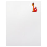 Red One Horned Dragon Letterhead Design