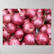 Red Onions Poster