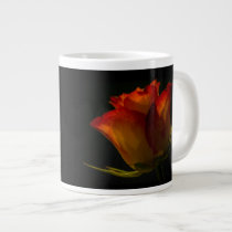 Red Orange and Yellow Rose Extra Large Mugs