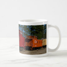 Red & Orange Caboose Mug