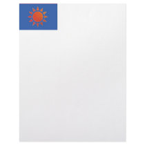 Red Orange Sun Letterhead