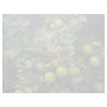 Red Orange tree and flower blossom flowers Letterhead Design