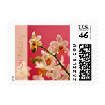 Red Orchid • April Wedding Stamp