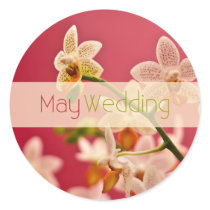 Red Orchid • May Wedding Sticker by SabineStGreetings Red Orchid • May Wedding Sticker