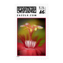 Red Orchid stamp