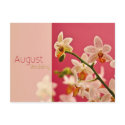 Red Orchid • Save the Date Postcard
