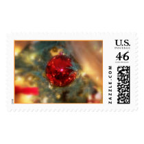 Red Ornament postage