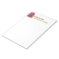 Red Owl Grad Large To-Do Notepad notepads