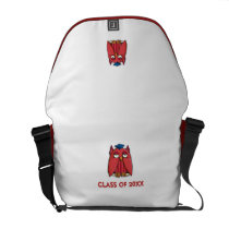 Red Owl Grad Messenger Bag